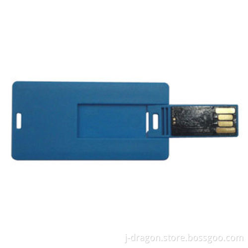 Ultrathin Card Flash Drive with High-speed USB2.0, Supports Logo Printing and Data Customization